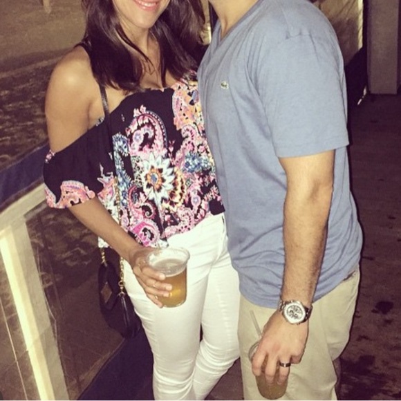 EXPRESS paisley top - Picture 2 of 5